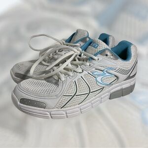 Gravity Defyer Women’s G Defy Super Walk Shoes Size 9 White/Blue Sneaker